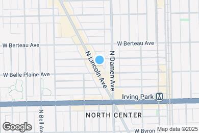 Map image of the property - 4111 N Lincoln Ave