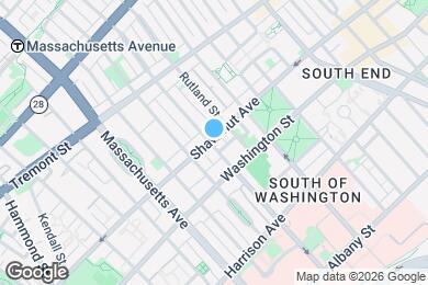 Map image of the property - 468 Shawmut Ave