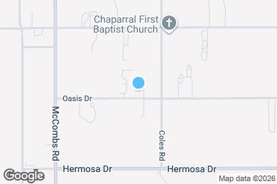 Map image of the property - 348 Oasis Dr