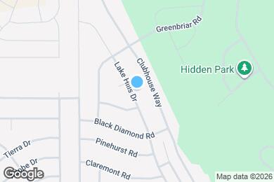 Map image of the property - 2027 Lakehills Dr