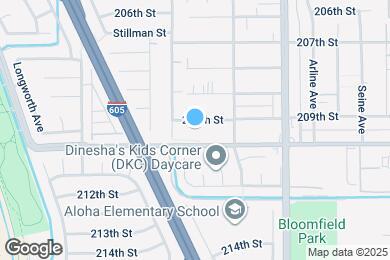 Map image of the property - 11612 209th St