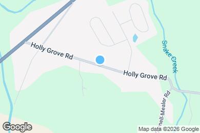 Map image of the property - 351 Holly Grove Rd