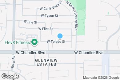 Map image of the property - 4632 W Toledo St