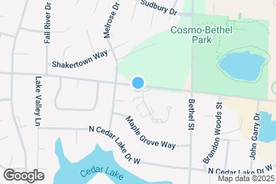 Map image of the property - 332 Southampton Dr