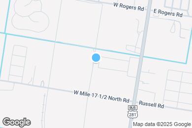 Map image of the property - 2511 N Vineyard Ave