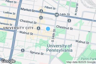 Map image of the property - 3422 Sansom St