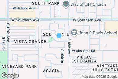 Map image of the property - 1532 W Burgess Ln
