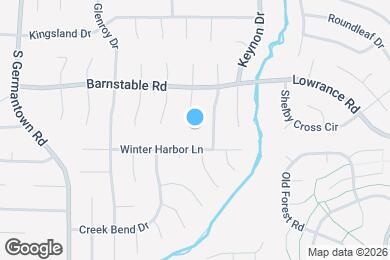 Map image of the property - 4132 Cohasset Cove