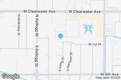 Map image of the property - 5706 W 1st Pl