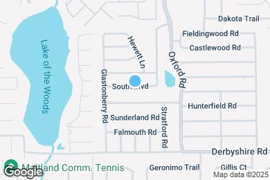 Map image of the property - 1928 South Blvd