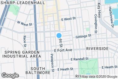 Map image of the property - 1412 Light St