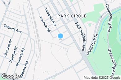 Map image of the property - 2908 Hilldale Ave