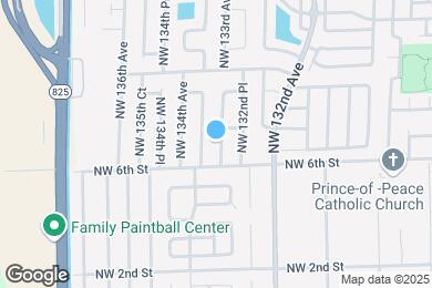 Map image of the property - 640 NW 133rd Ave