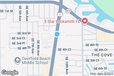 Map image of the property - 330 N Federal Hwy