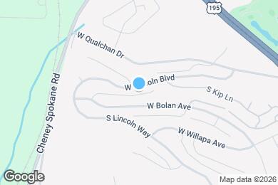 Map image of the property - 4720 S Pender Ln