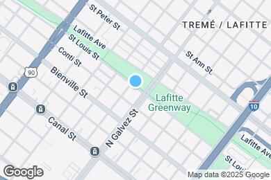 Map image of the property - 2218 Saint Louis St