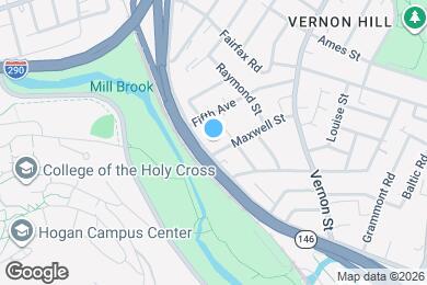 Map image of the property - 597 Millbury St