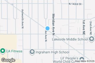 Map image of the property - 13710 Burke Ave N