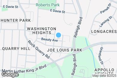 Map image of the property - 1507 Beauty Ave