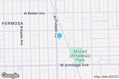 Map image of the property - 3955 W Shakespeare Ave