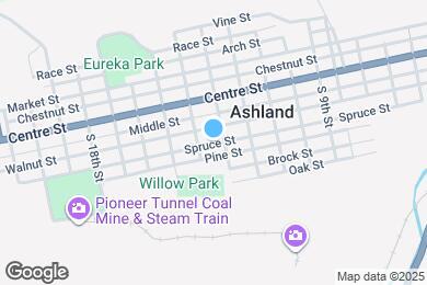 Map image of the property - 1313 Spruce St