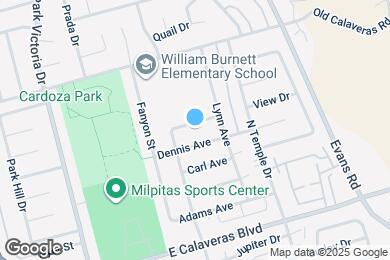 Map image of the property - 1554 Ellis Ave