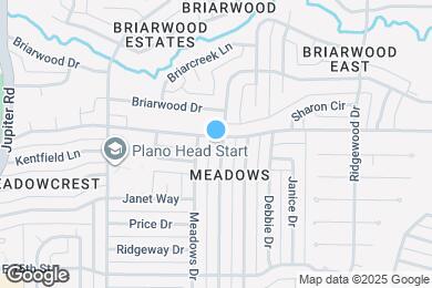 Map image of the property - 1729 Sherrye Dr