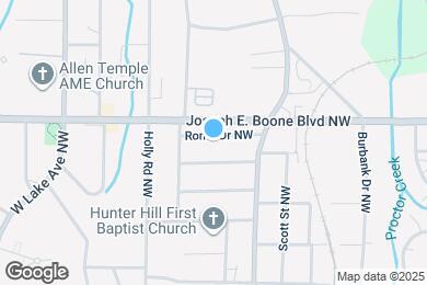 Map image of the property - 1444 Rome Dr NW