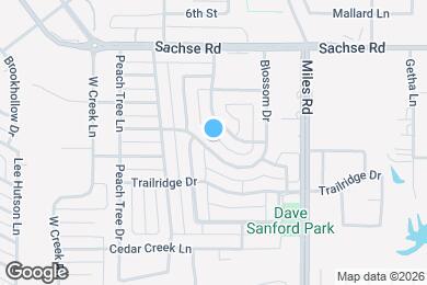Map image of the property - 3703 Blossom Dr