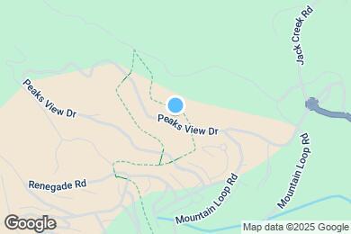 Map image of the property - 14 Peaks View Dr