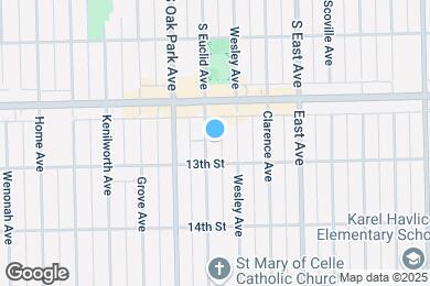 Map image of the property - 1233 Euclid Ave