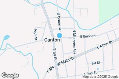 Map image of the property - 165 N Center St