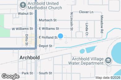 Map image of the property - 311 E Holland St