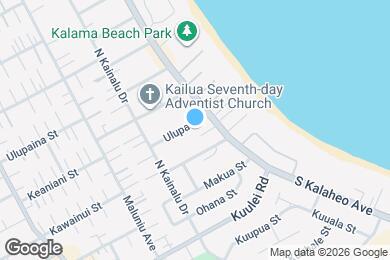 Map image of the property - 129 Ulupa St