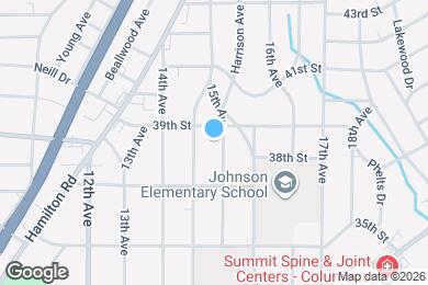 Map image of the property - 3811 15th Ave