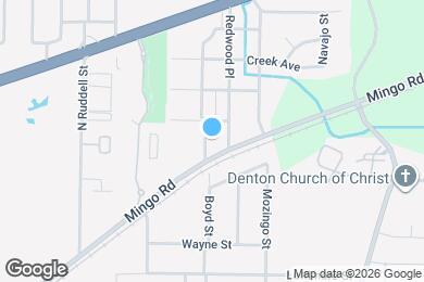 Map image of the property - 1712 Boyd St