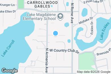 Map image of the property - 2018 W Jorome Dr