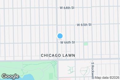 Map image of the property - 6551 S California Ave