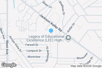Map image of the property - The Enclave at 1550