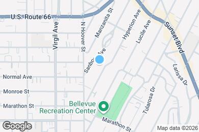 Map image of the property - 857 Hyperion Ave