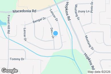 Map image of the property - 3193 Delhi Dr