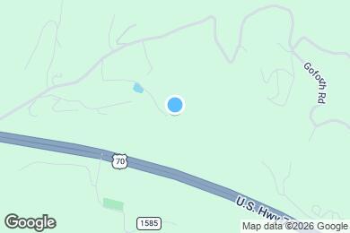 Map image of the property - 500 Tillery Br Rd