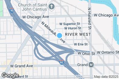 Map image of the property - 680 N Milwaukee Ave