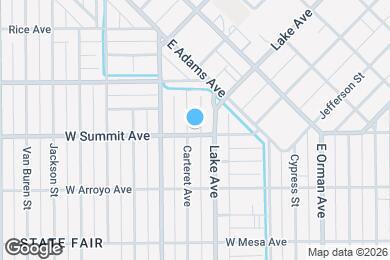Map image of the property - 944 Carteret Ave