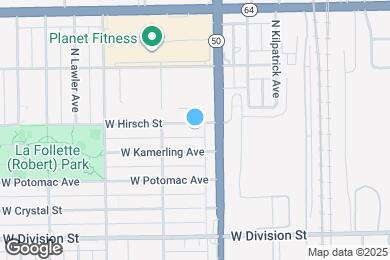 Map image of the property - 4827 W Hirsch St