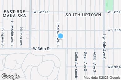 Map image of the property - 3529 Emerson Ave S