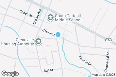 Map image of the property - 601 E Howard St