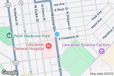 Map image of the property - 601 N Lime St
