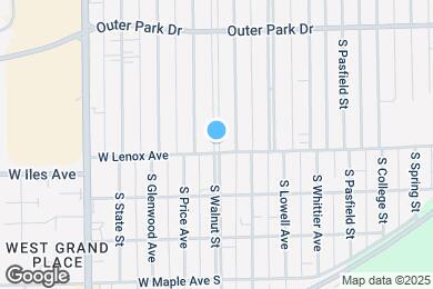 Map image of the property - 655 W Lenox Ave