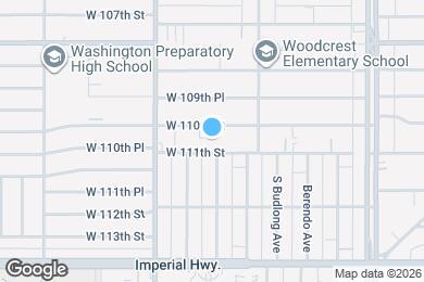 Map image of the property - 1254 W 110th St